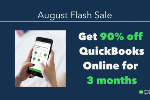 Get 90% off for 3 months on QuickBooks Online